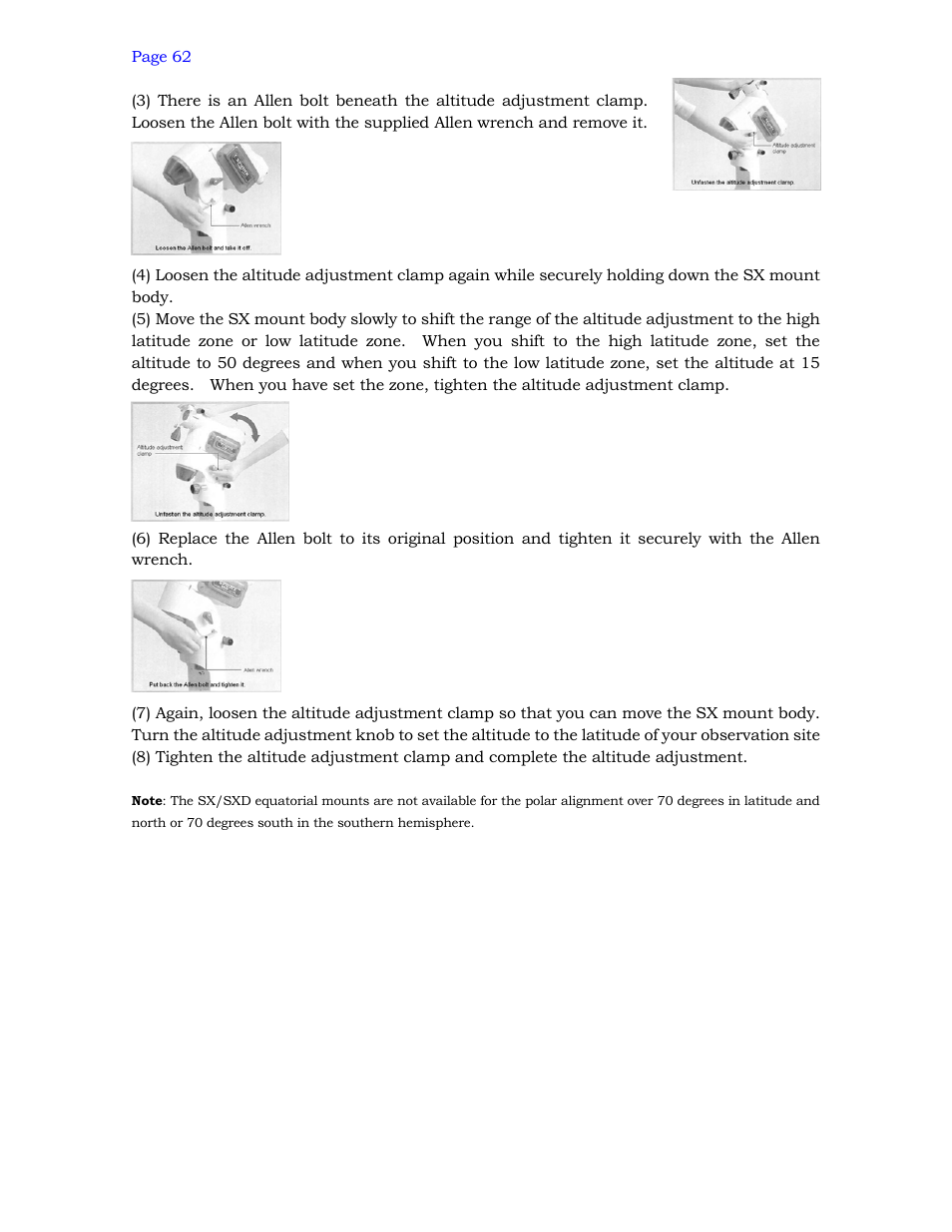 Vixen SPHINX SXD Mount User Manual | Page 61 / 61