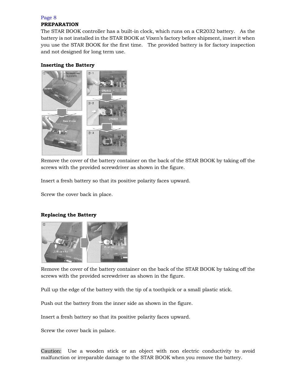 Vixen SPHINX SXD Mount User Manual | Page 8 / 61