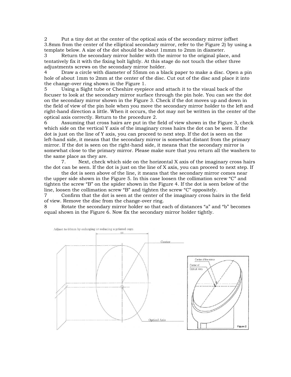 Vixen Collimating your R200SS User Manual | Page 2 / 4