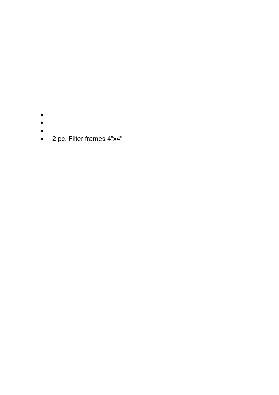 Index, Box contents mb-315 matte box | Vocas MB-315 matte box User Manual | Page 2 / 6