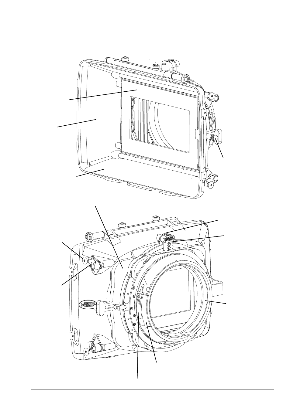 Guide to components | Vocas MB-350 matte box User Manual | Page 3 / 7