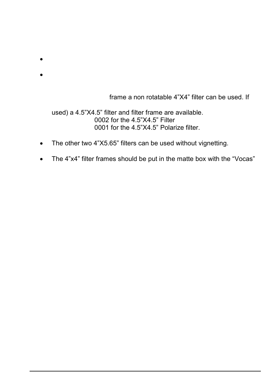 Vocas MB-350 matte box User Manual | Page 5 / 7