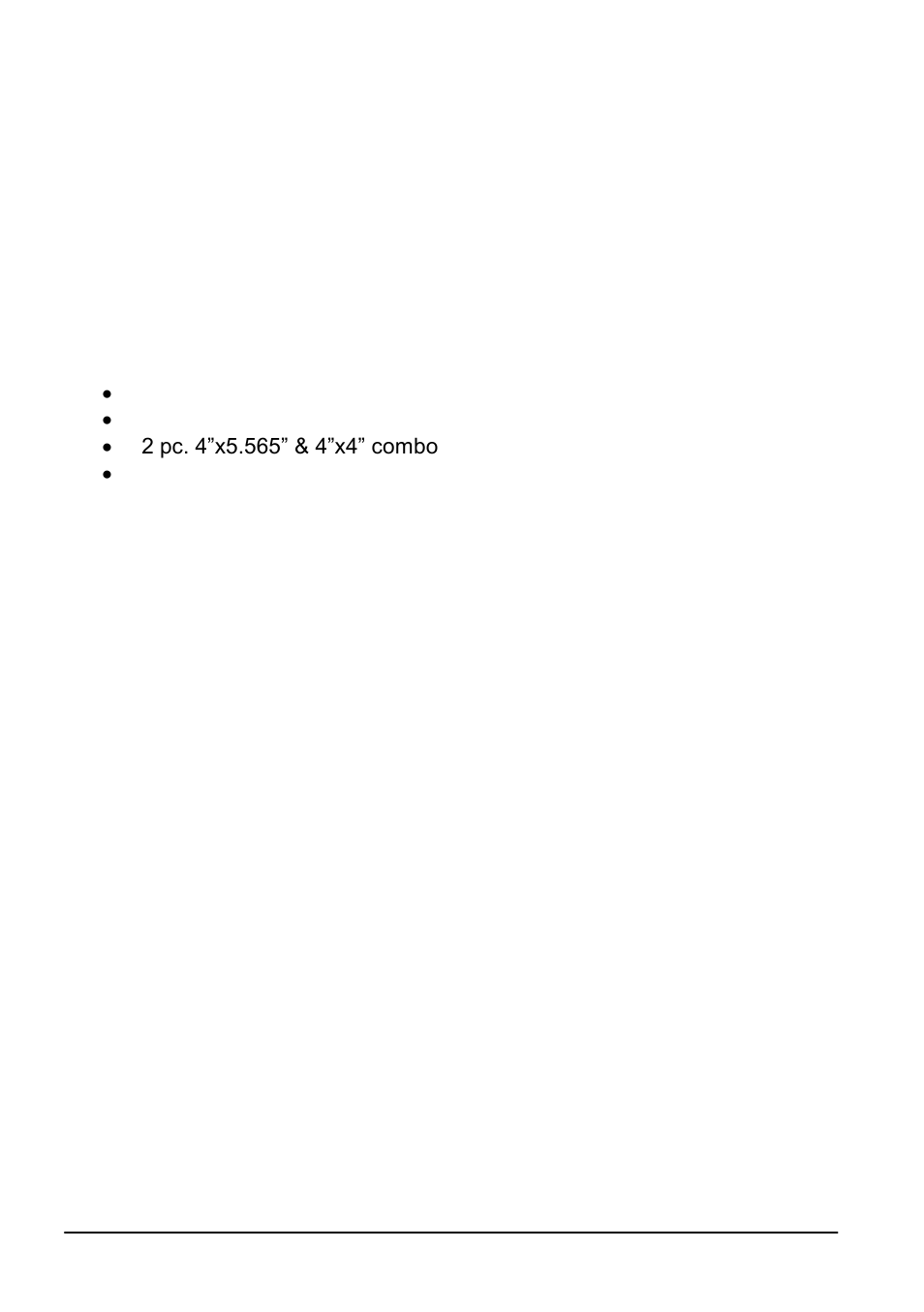 Index | Vocas MB-435 matte box User Manual | Page 2 / 7