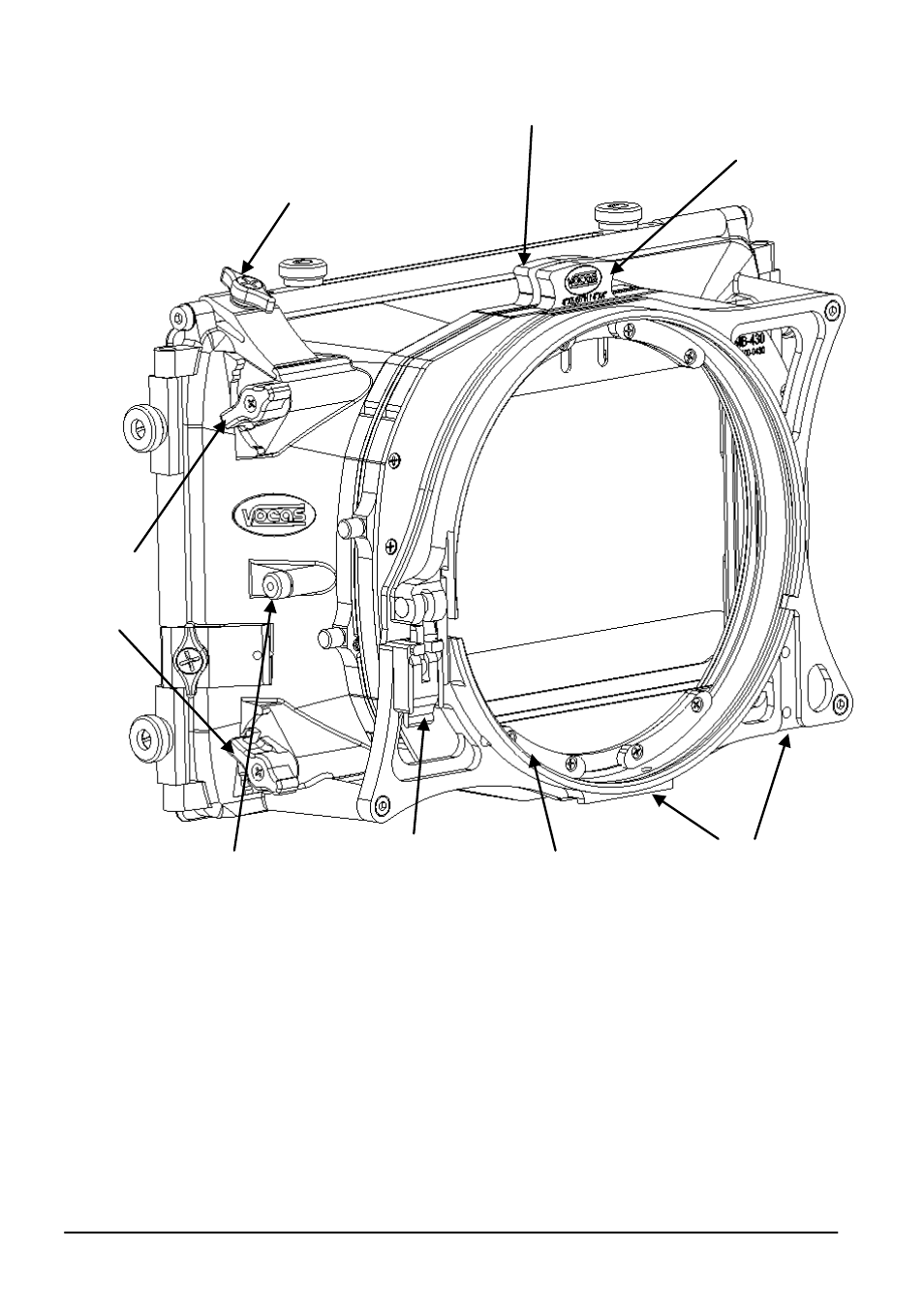 Vocas MB-435 matte box User Manual | Page 4 / 7