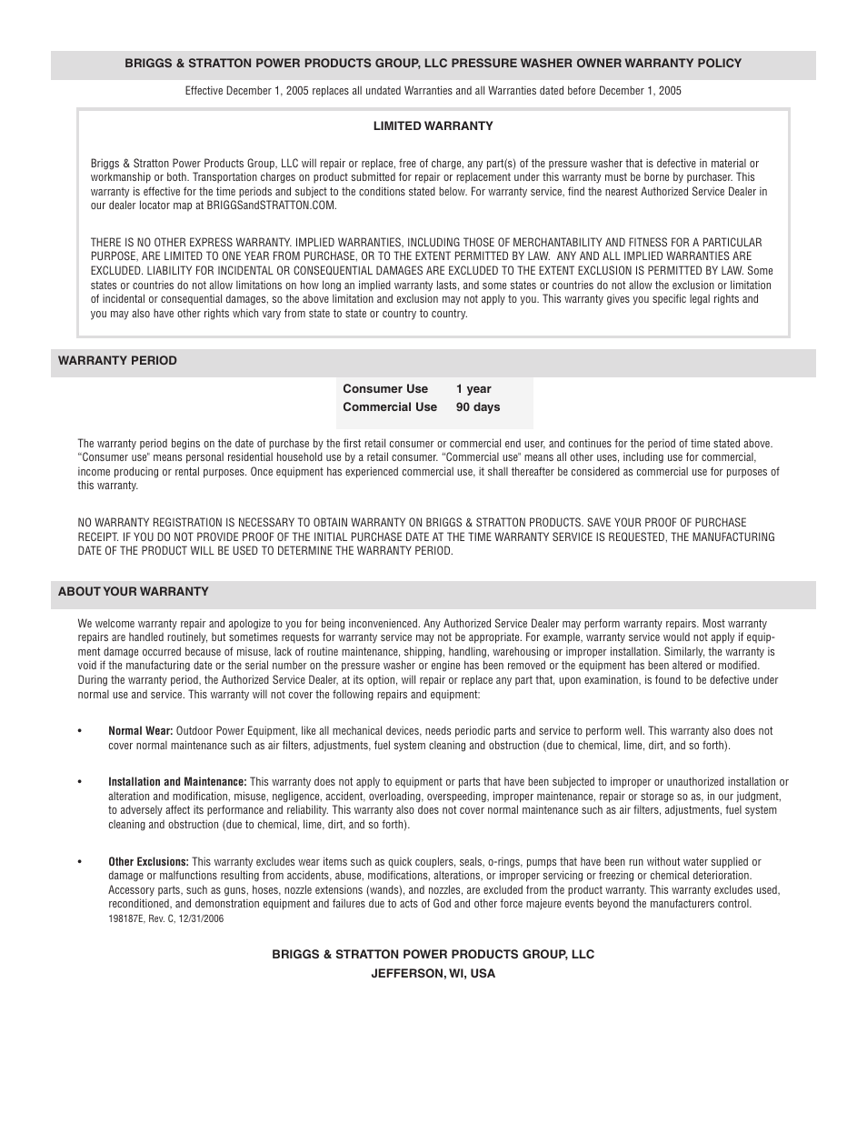 Briggs & Stratton 20224 User Manual | Page 19 / 92