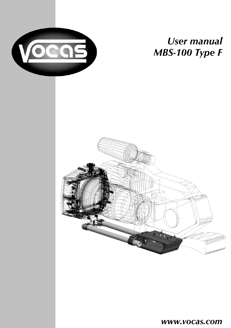 Vocas MBS-100 Type F User Manual | 8 pages