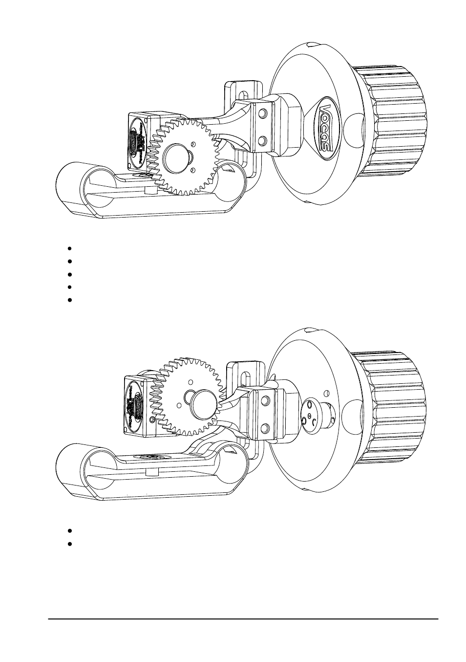 Recommended mounting positions, Position 1 position 2 | Vocas MFC-1 Follow Focus User Manual | Page 5 / 8