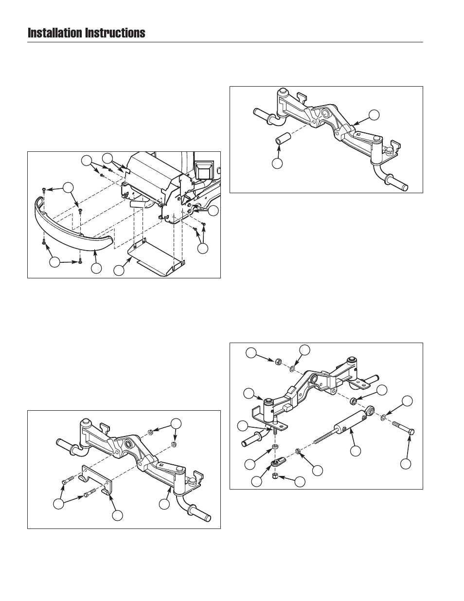 Installation instructions, Power steering conversion kit | Briggs & Stratton 1687286 User Manual | Page 14 / 24
