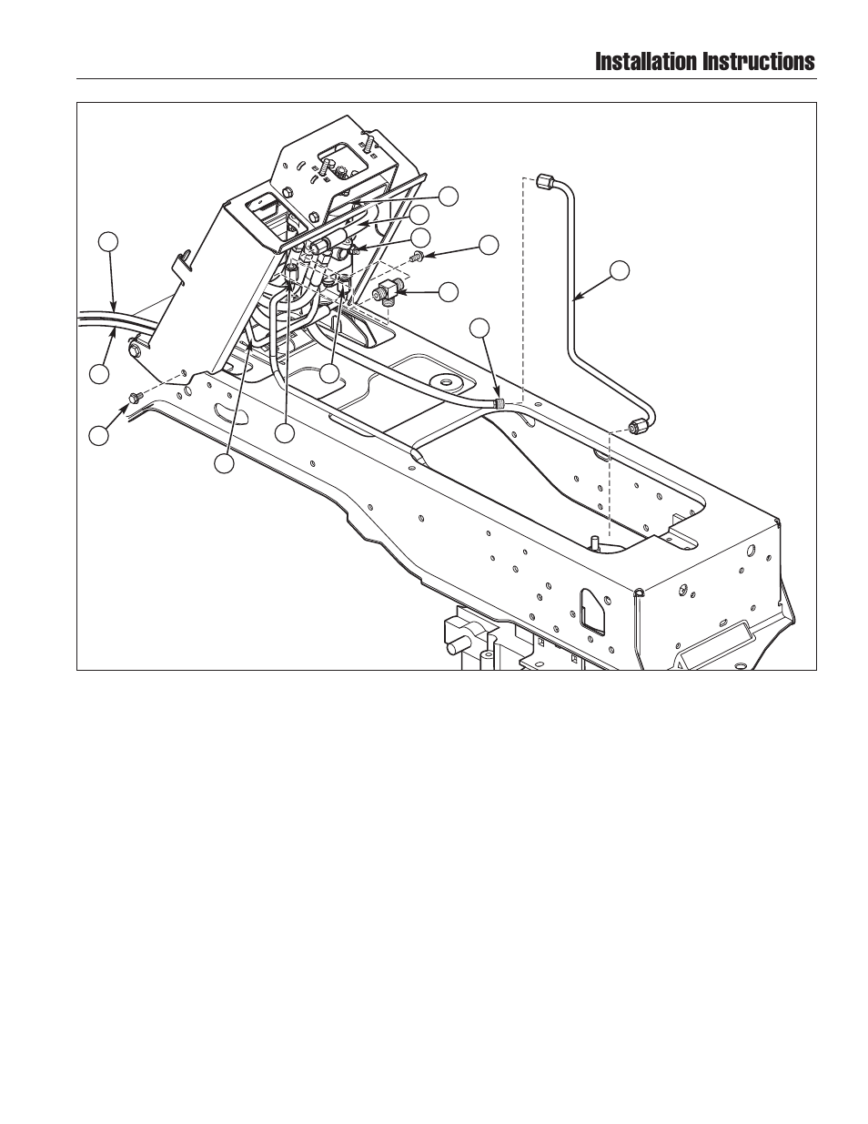 Installation instructions, Power steering conversion kit | Briggs & Stratton 1687286 User Manual | Page 19 / 24