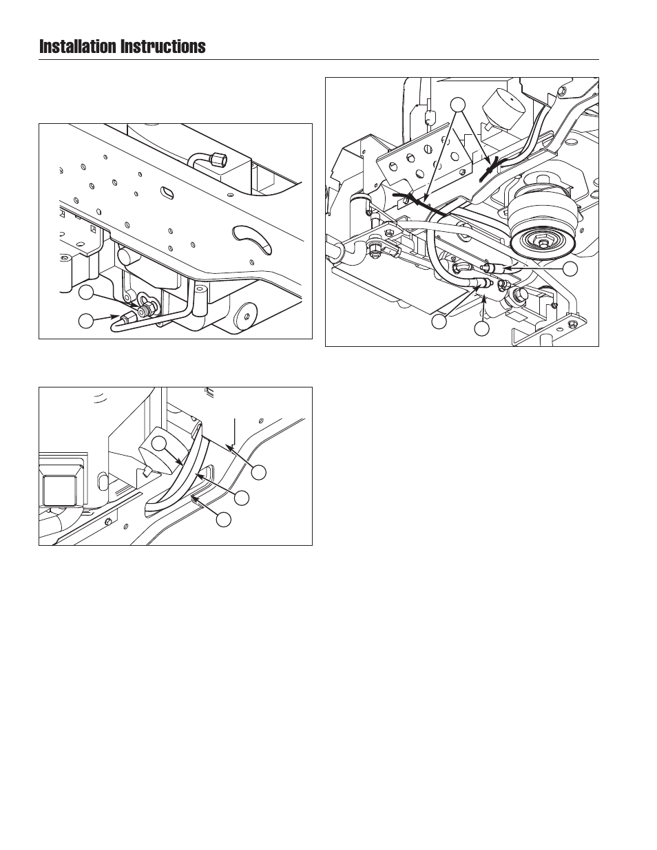 Installation instructions, Power steering conversion kit | Briggs & Stratton 1687286 User Manual | Page 20 / 24
