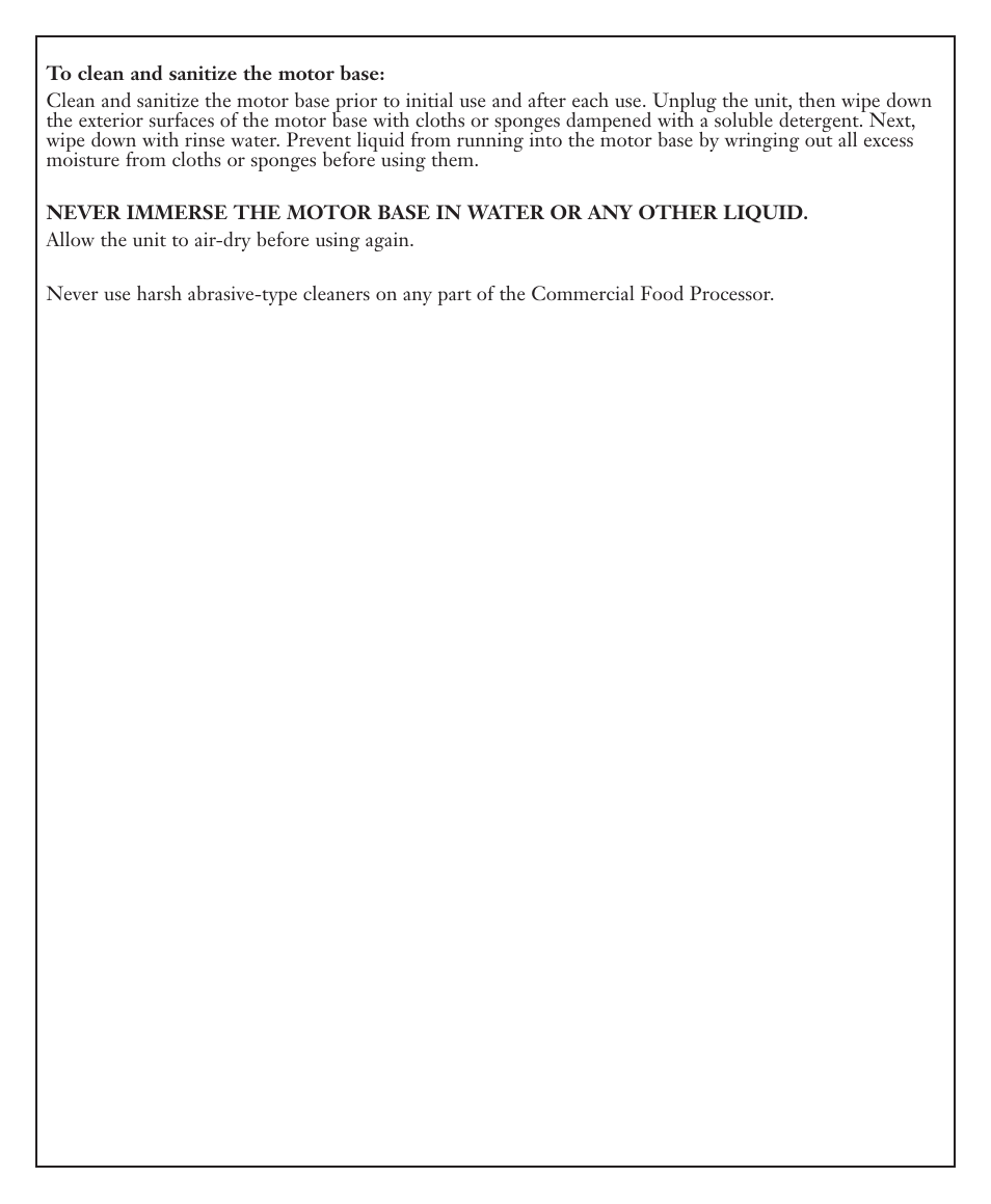 Waring FP40C User Manual | Page 25 / 28