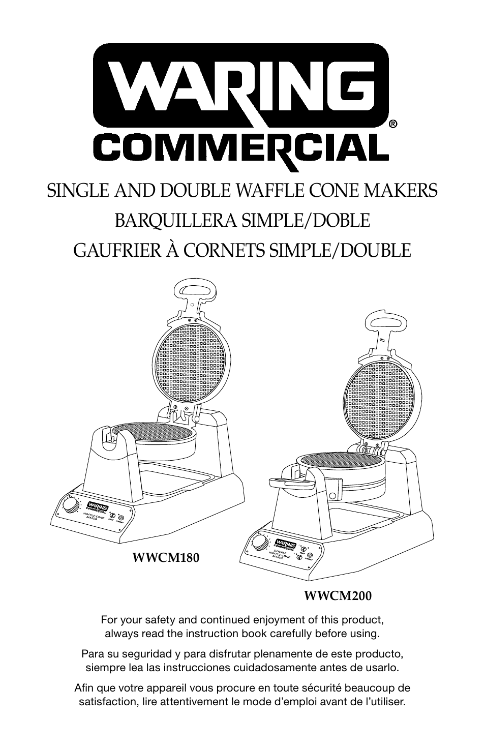 Waring WWCM200 User Manual | 32 pages