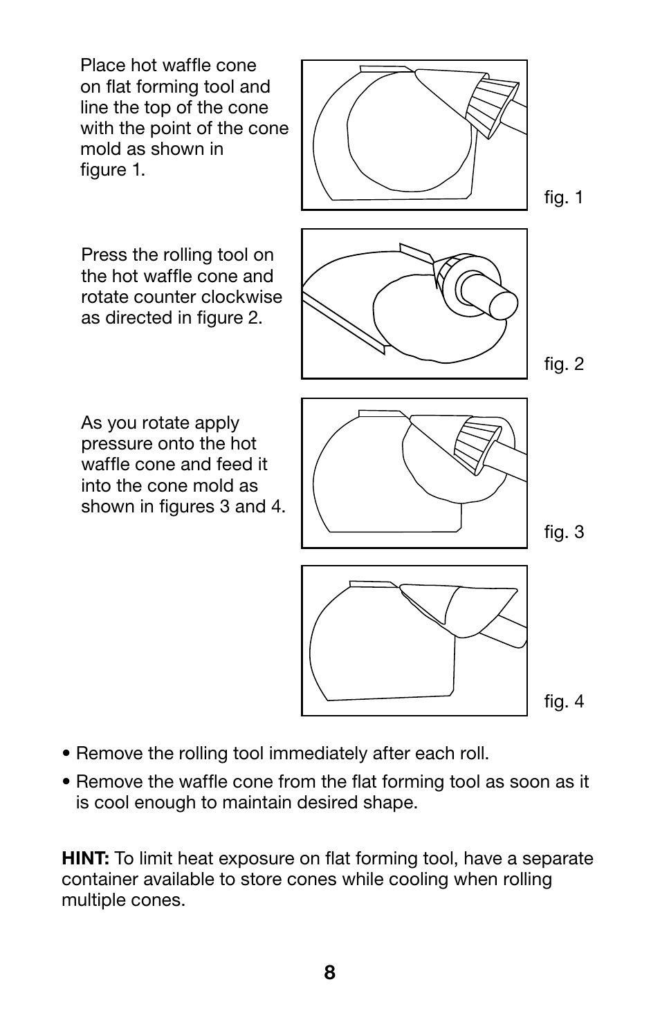 Waring WWCM200 User Manual | Page 8 / 32