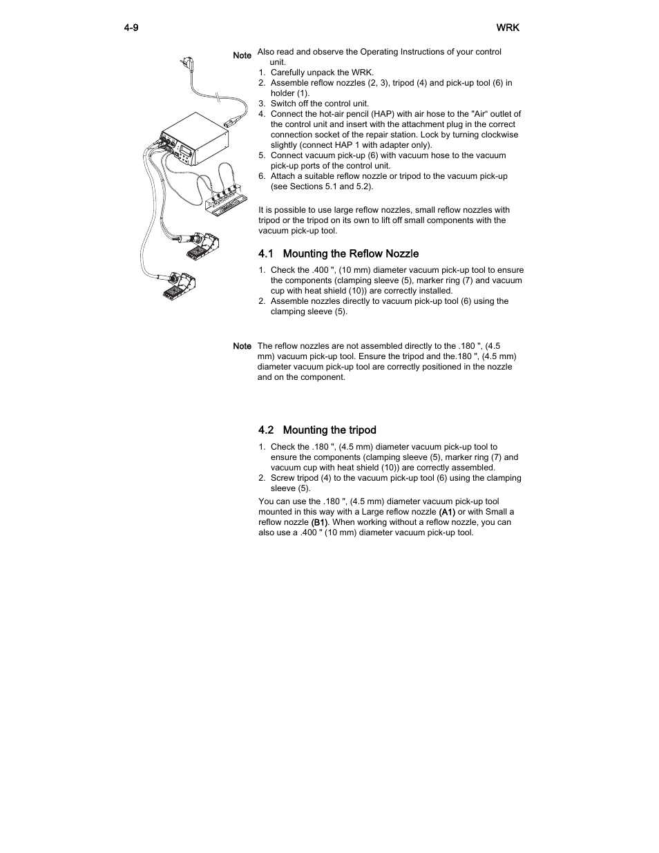 Weller WRK User Manual | Page 4 / 9