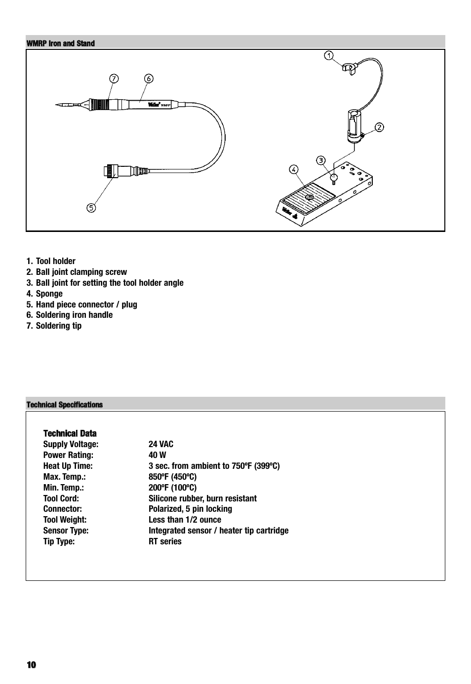 Weller WD2000M User Manual | Page 12 / 22