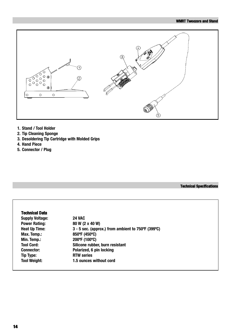Weller WD2000M User Manual | Page 16 / 22