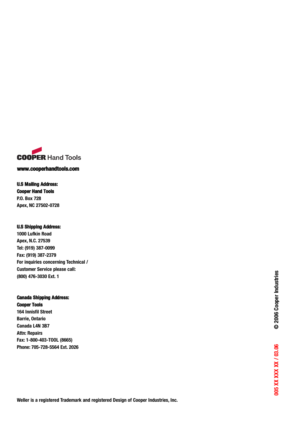 Weller WD2000M User Manual | Page 22 / 22
