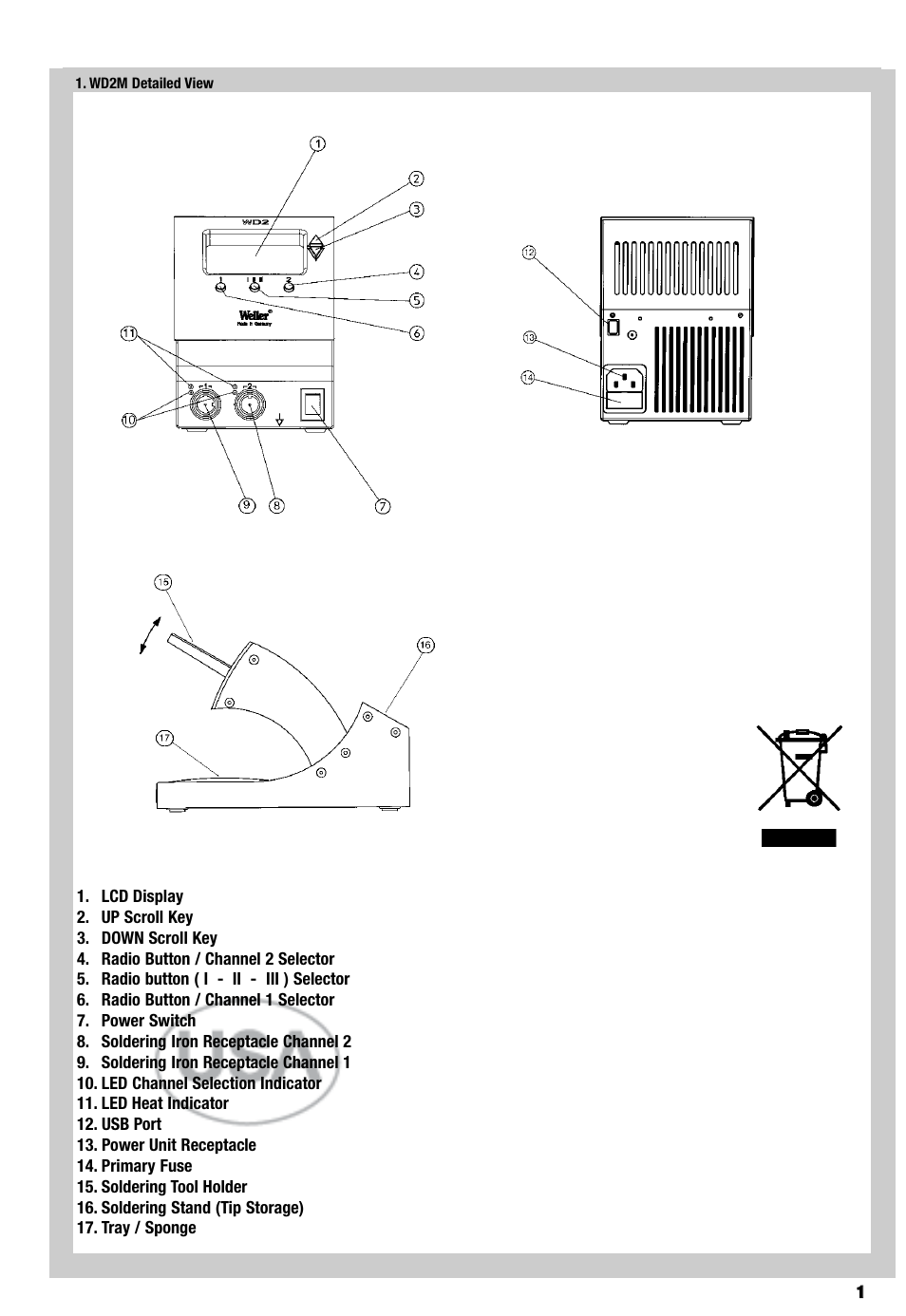 Weller WD2000M User Manual | Page 3 / 22