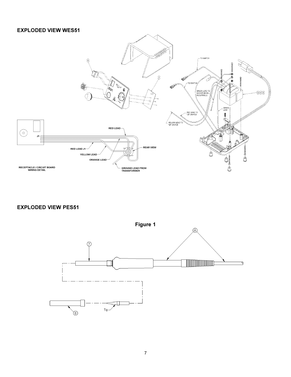 Weller WES51 User Manual | Page 7 / 7