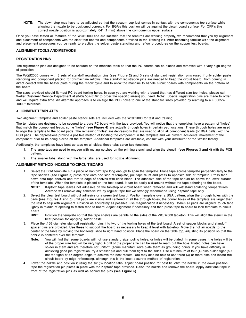Weller WQB2000 User Manual | Page 5 / 9