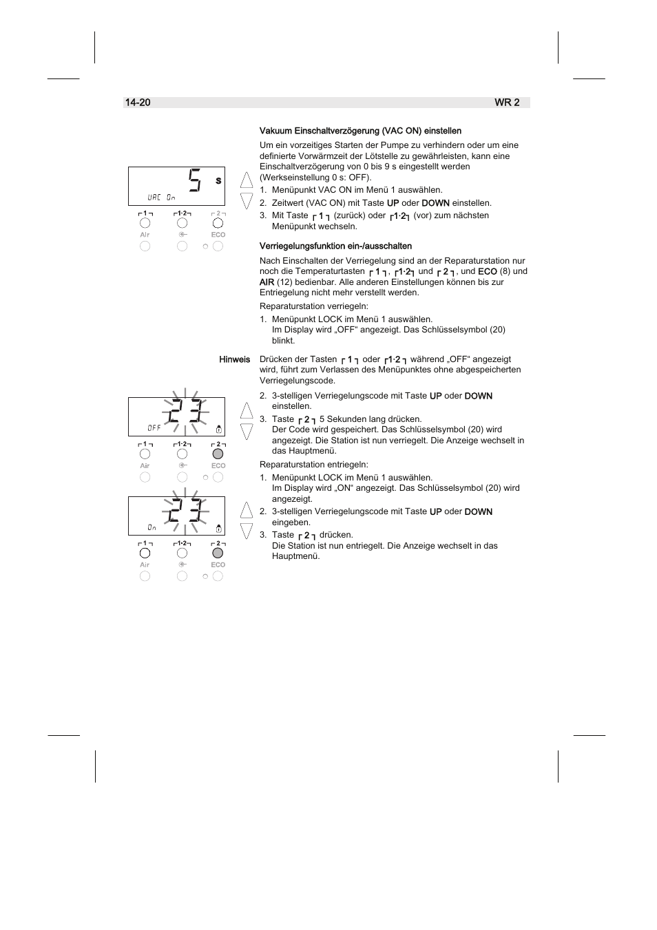 Weller WR2 User Manual | Page 14 / 65