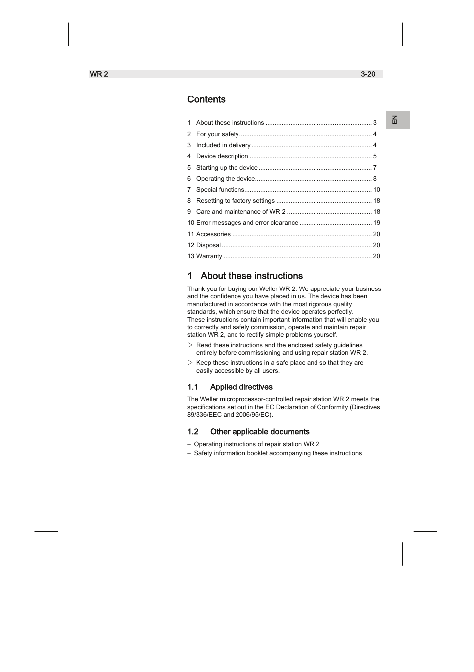 Weller WR2 User Manual | Page 23 / 65