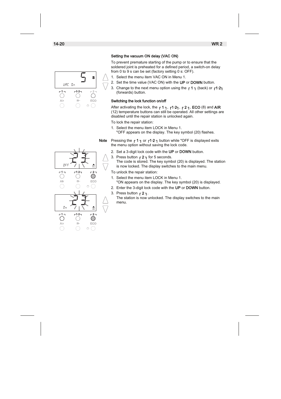 Weller WR2 User Manual | Page 34 / 65