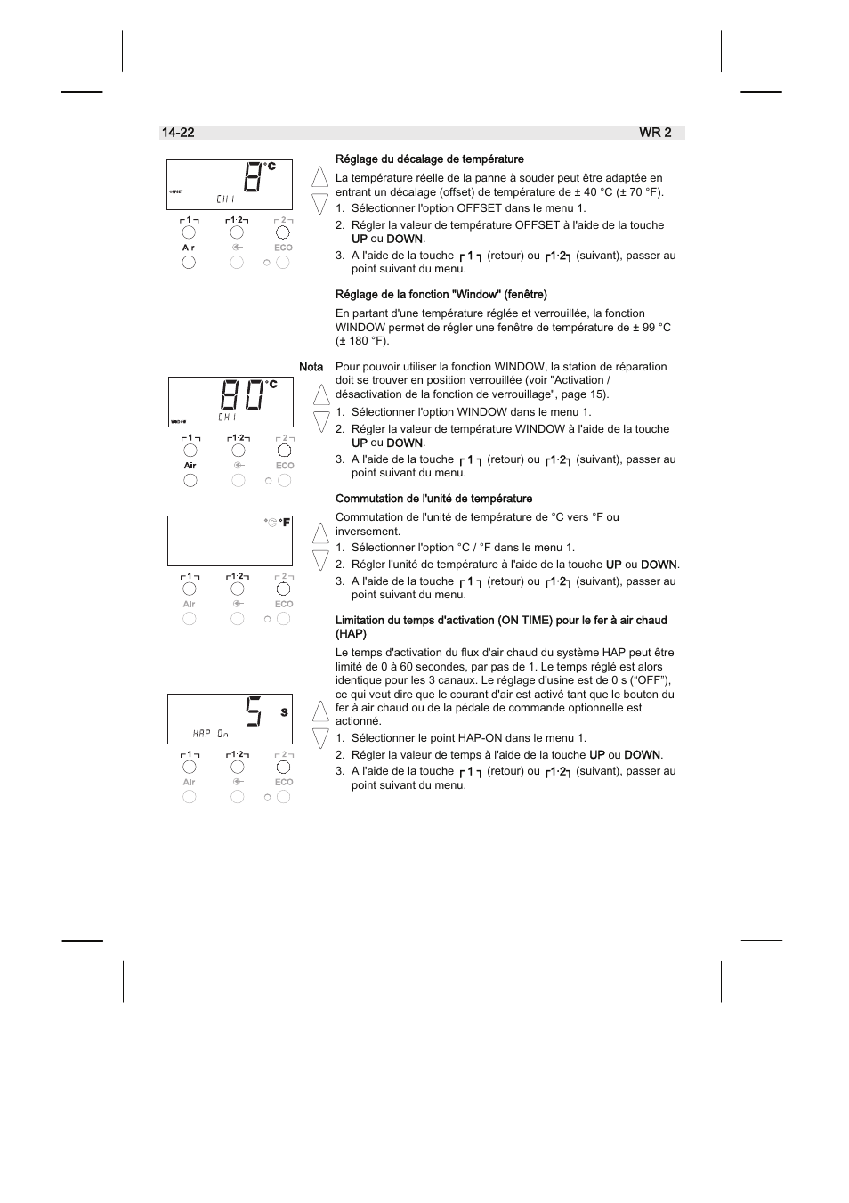 Weller WR2 User Manual | Page 54 / 65