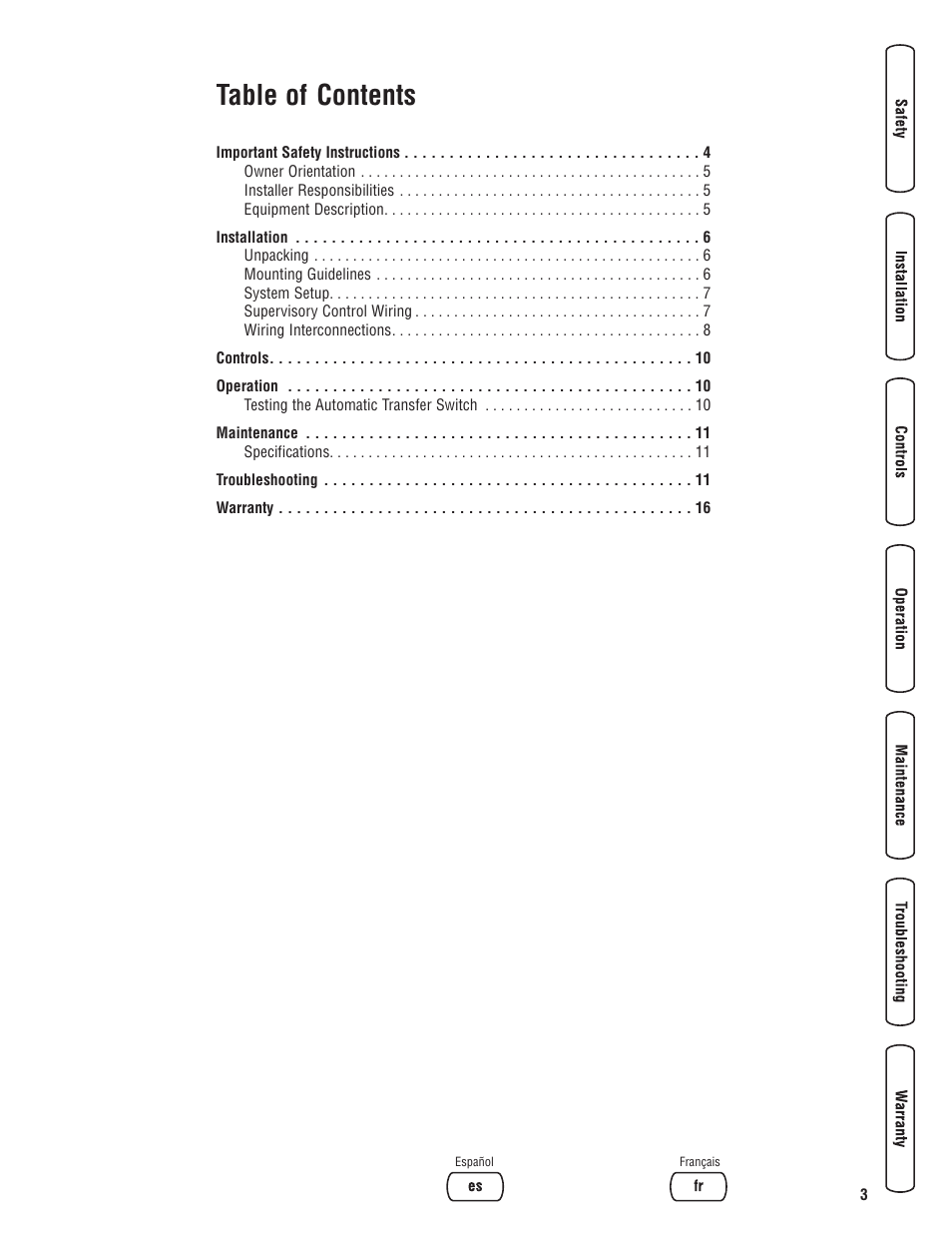 Briggs & Stratton Portable Generator User Manual | Page 3 / 40