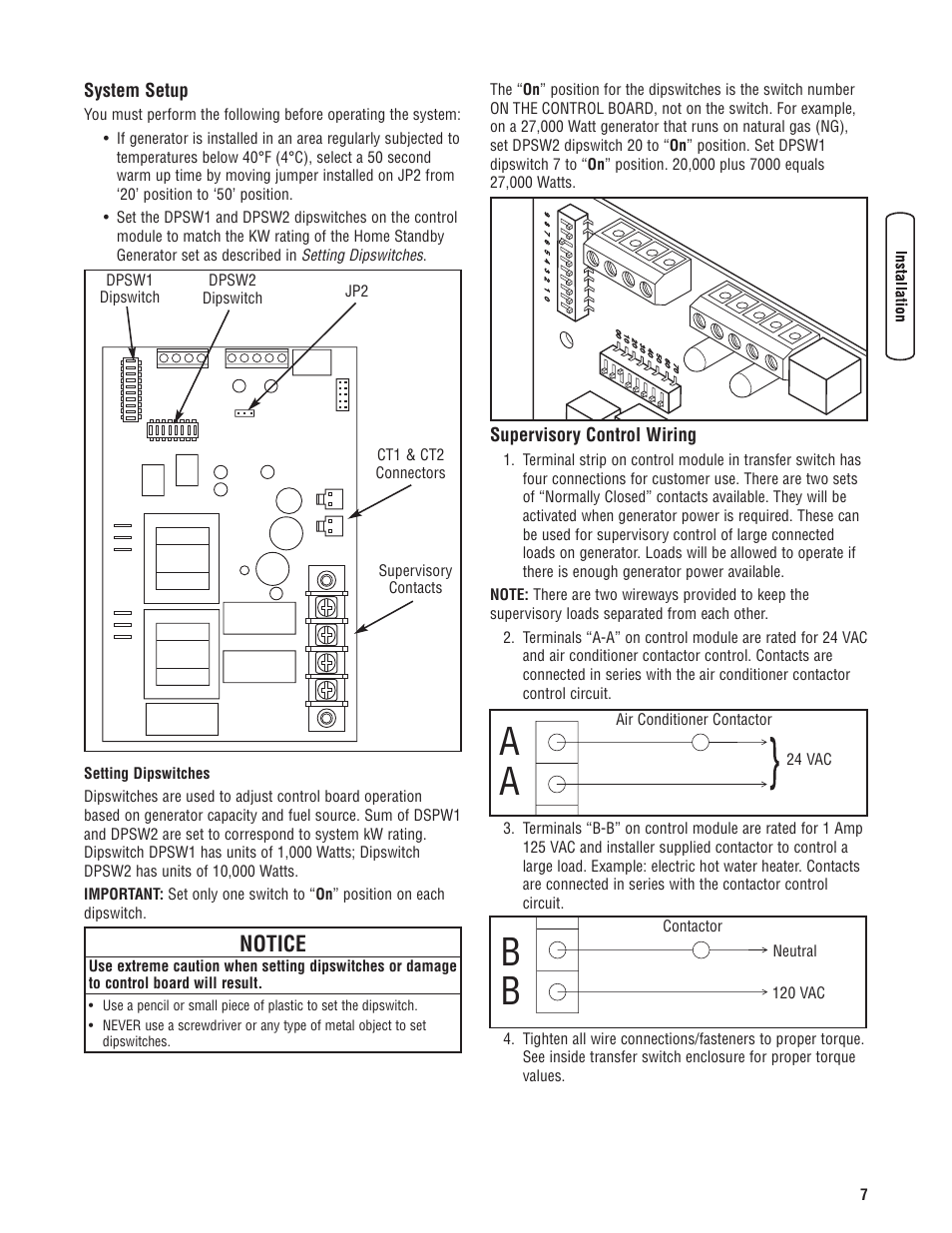 Notice | Briggs & Stratton Portable Generator User Manual | Page 7 / 40