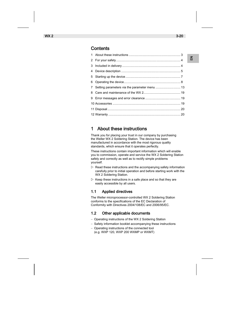 Weller WX2 User Manual | Page 27 / 128