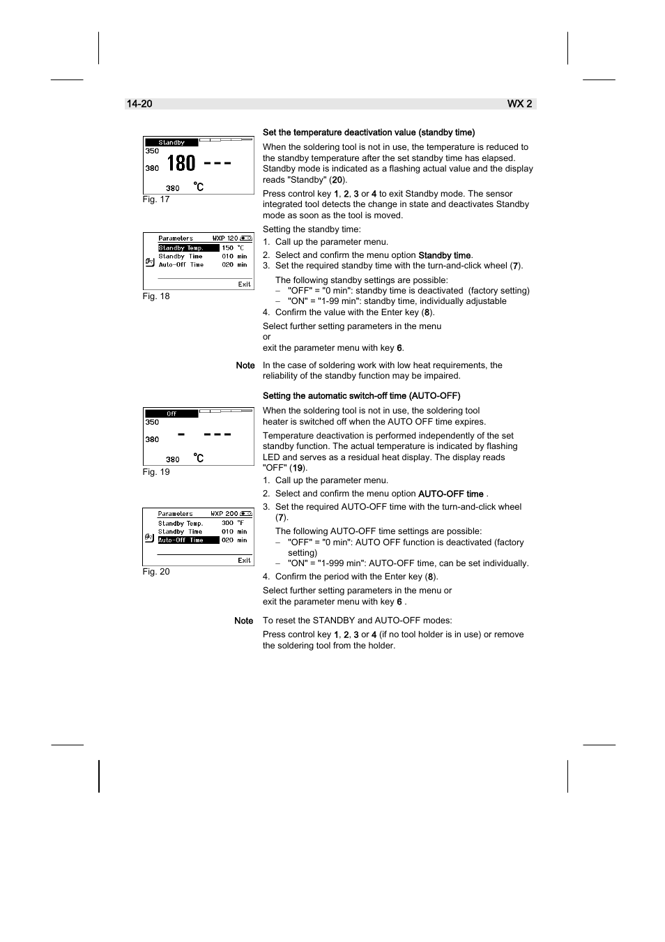 Weller WX2 User Manual | Page 38 / 128