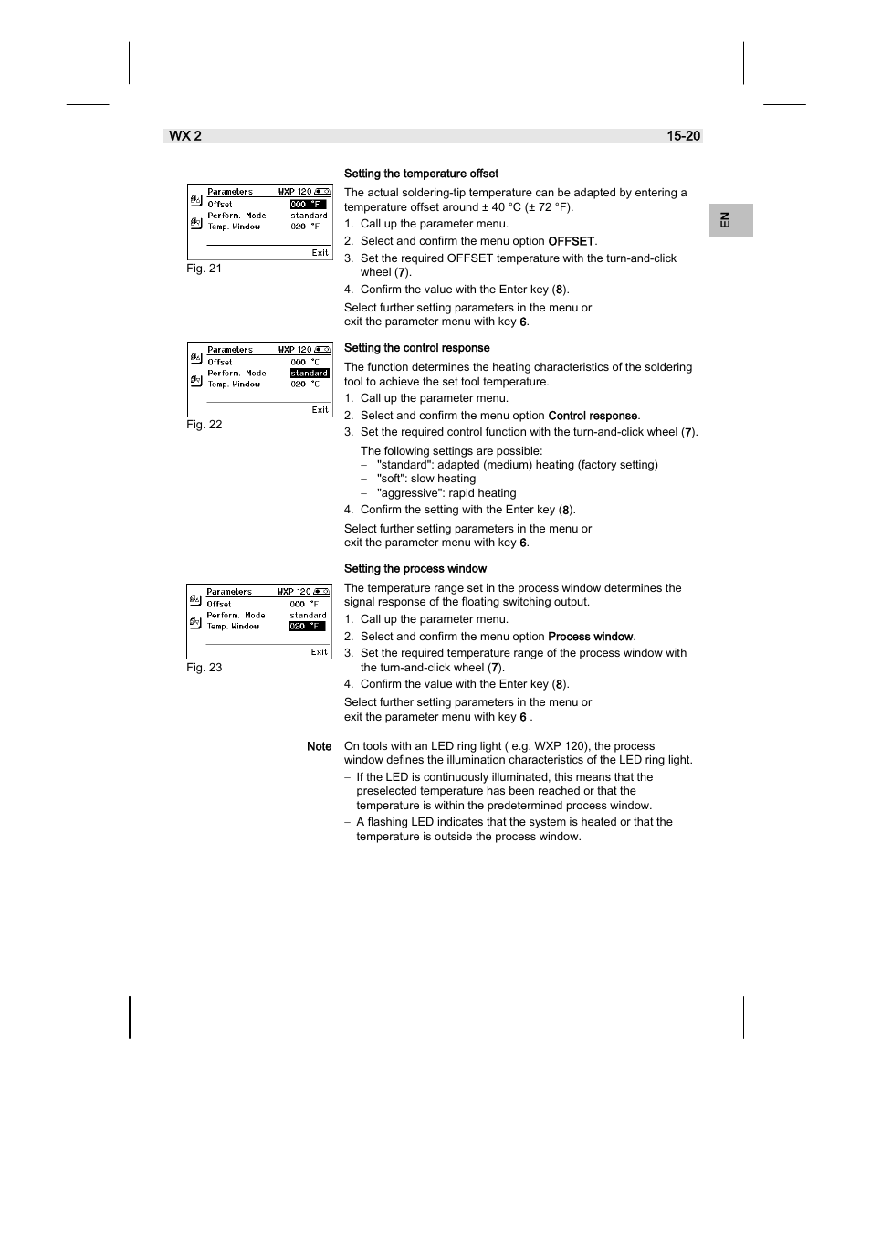 Weller WX2 User Manual | Page 39 / 128