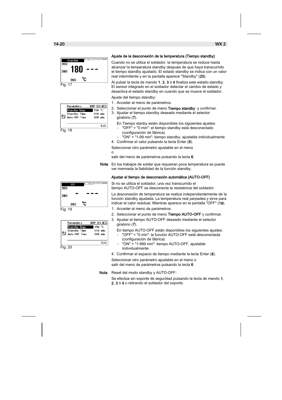 Weller WX2 User Manual | Page 58 / 128