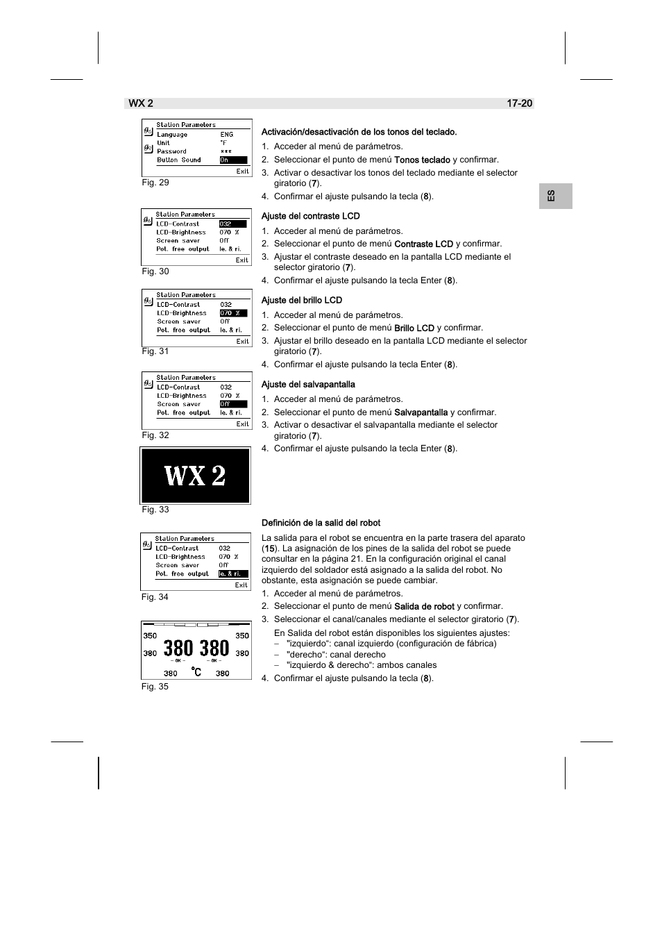 Weller WX2 User Manual | Page 61 / 128