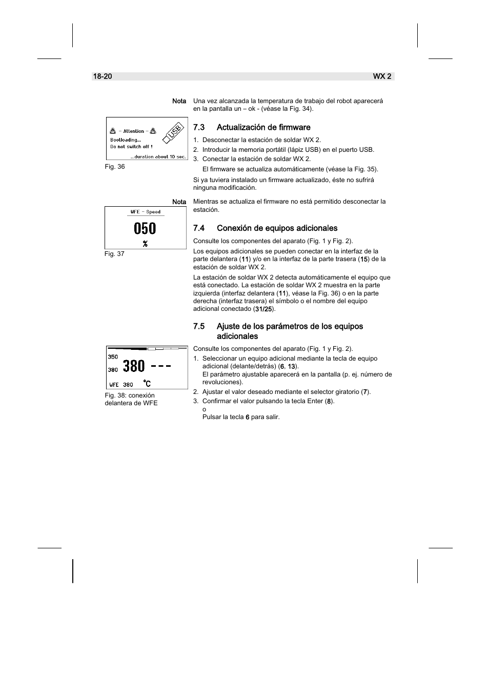 Weller WX2 User Manual | Page 62 / 128