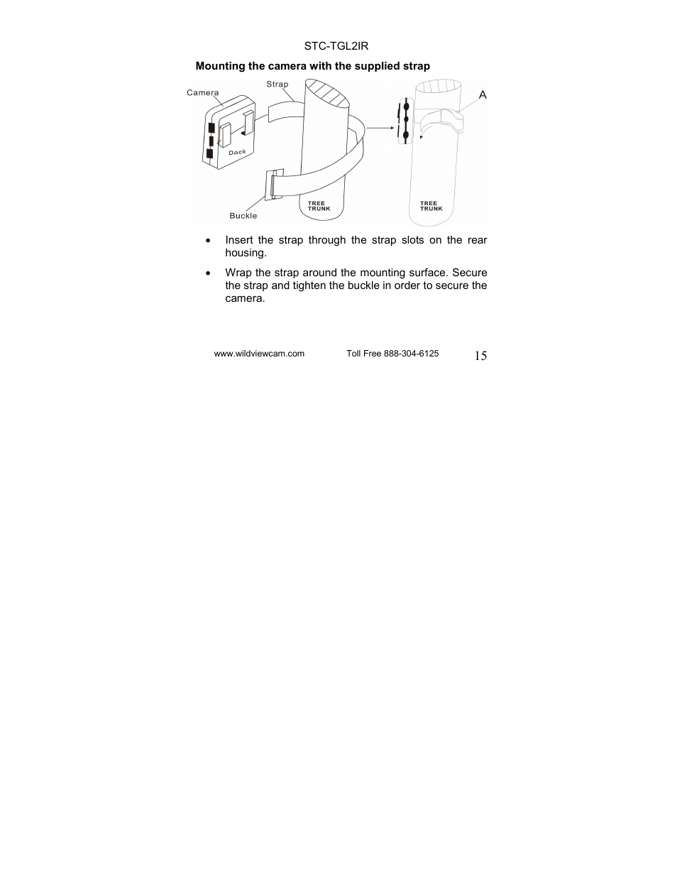 Wildview STC-TGL-2IR User Manual | Page 15 / 31