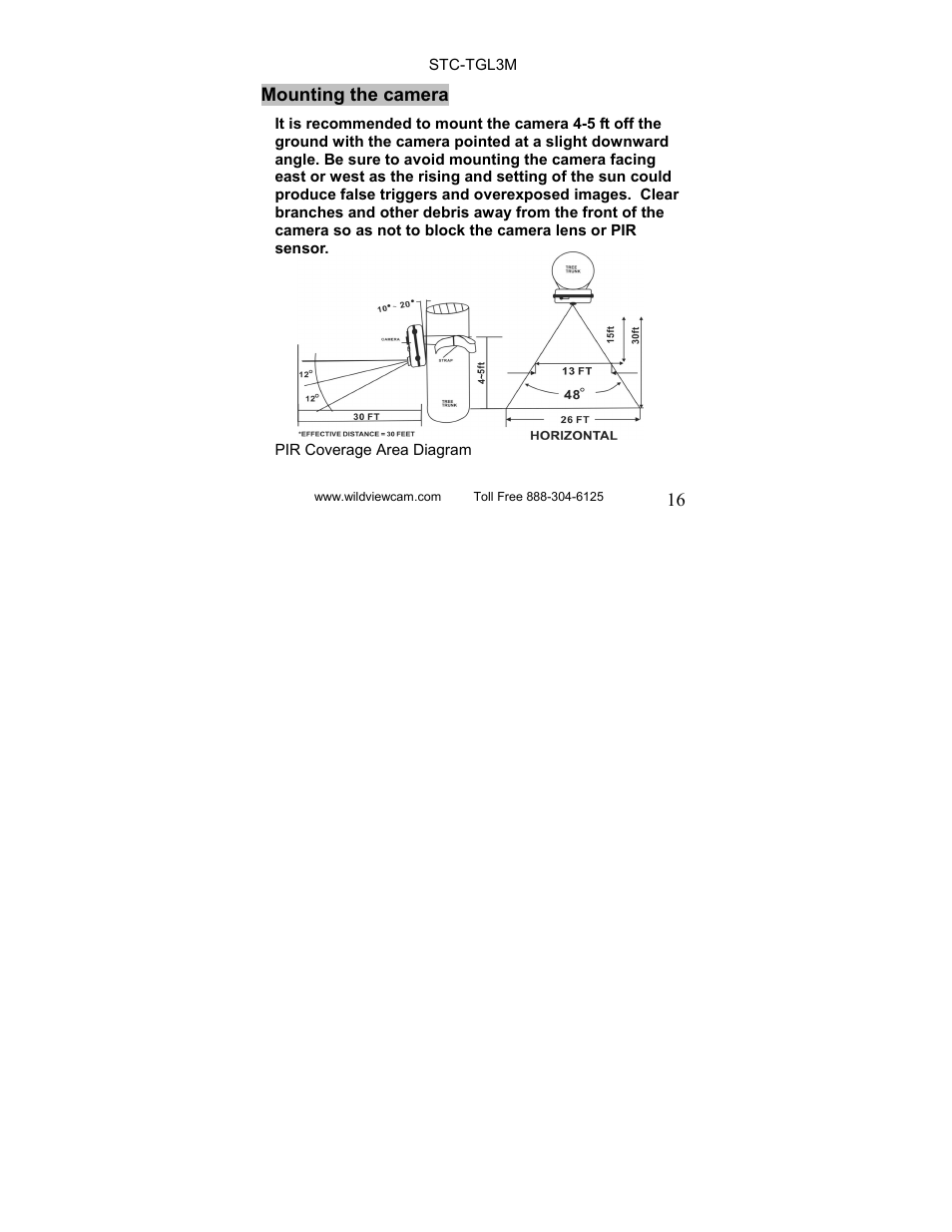 Wildview STC-TGL-3 User Manual | Page 16 / 31