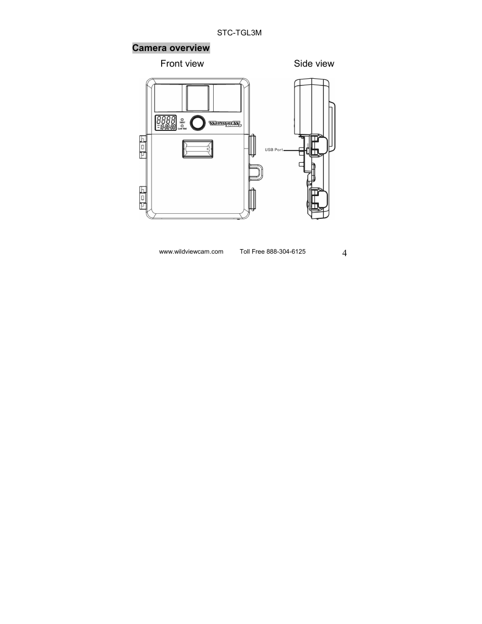 Wildview STC-TGL-3 User Manual | Page 4 / 31