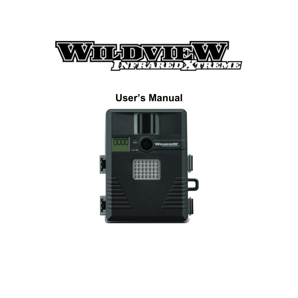 Wildview STC-TGL-X35IR User Manual | 33 pages