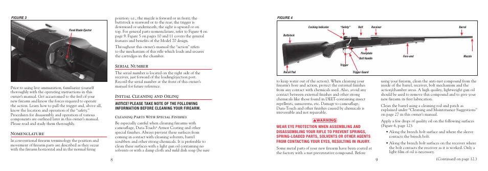 Winchester Repeating Arms 70 User Manual | Page 11 / 36