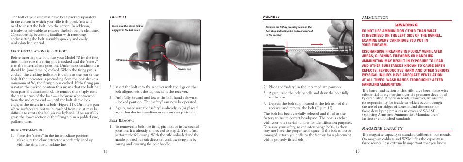 Winchester Repeating Arms 70 User Manual | Page 17 / 36