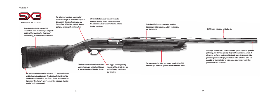 Winchester Repeating Arms X3 Shotgun User Manual | Page 11 / 44