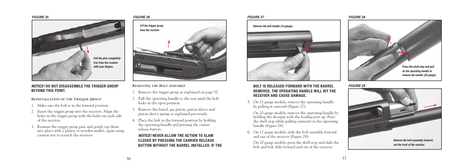 Winchester Repeating Arms X3 Shotgun User Manual | Page 39 / 44