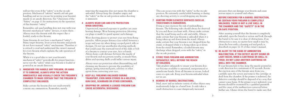 Winchester Repeating Arms X3 Shotgun User Manual | Page 4 / 44