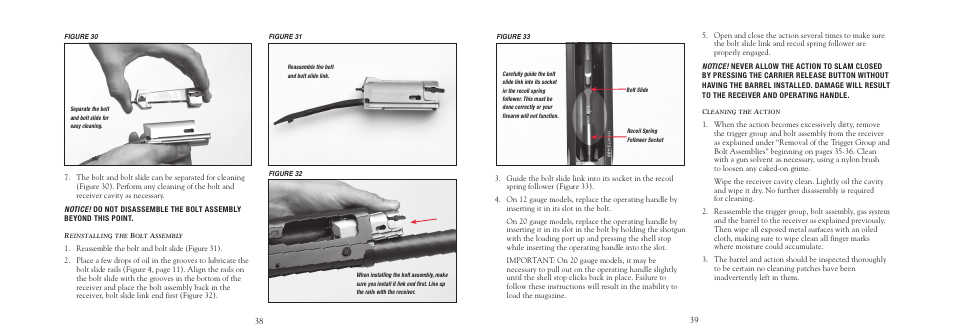 Winchester Repeating Arms X3 Shotgun User Manual | Page 40 / 44