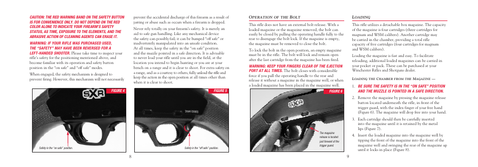 Winchester Repeating Arms X Rifle User Manual | Page 11 / 28