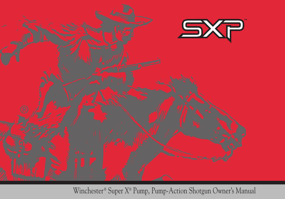 Winchester Repeating Arms X Pump (SXP) User Manual | 36 pages