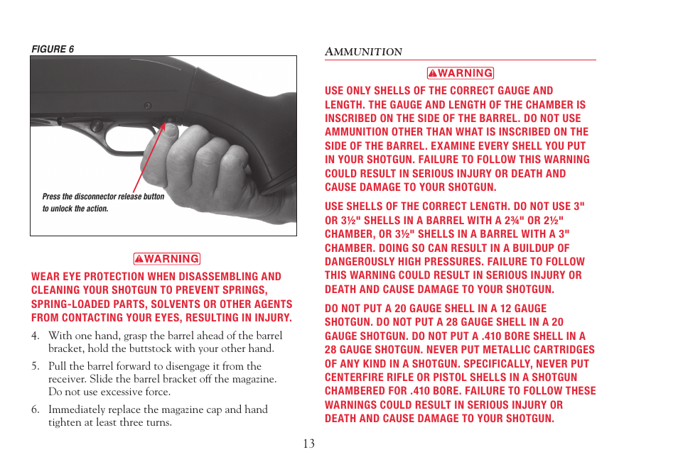 Winchester Repeating Arms X Pump (SXP) User Manual | Page 15 / 36