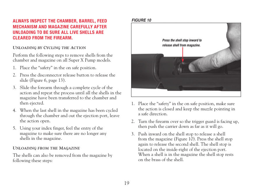 Winchester Repeating Arms X Pump (SXP) User Manual | Page 21 / 36